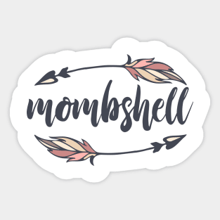 Mombshell Sticker